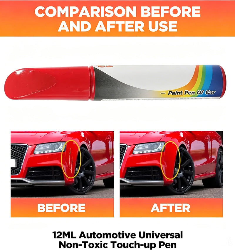 Car touch-up paint pen, quick-drying - an essential accessory for car enthusiasts