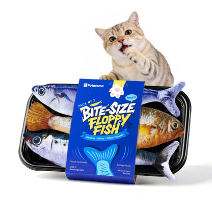 Realistic Flopping Fish Cat Toys