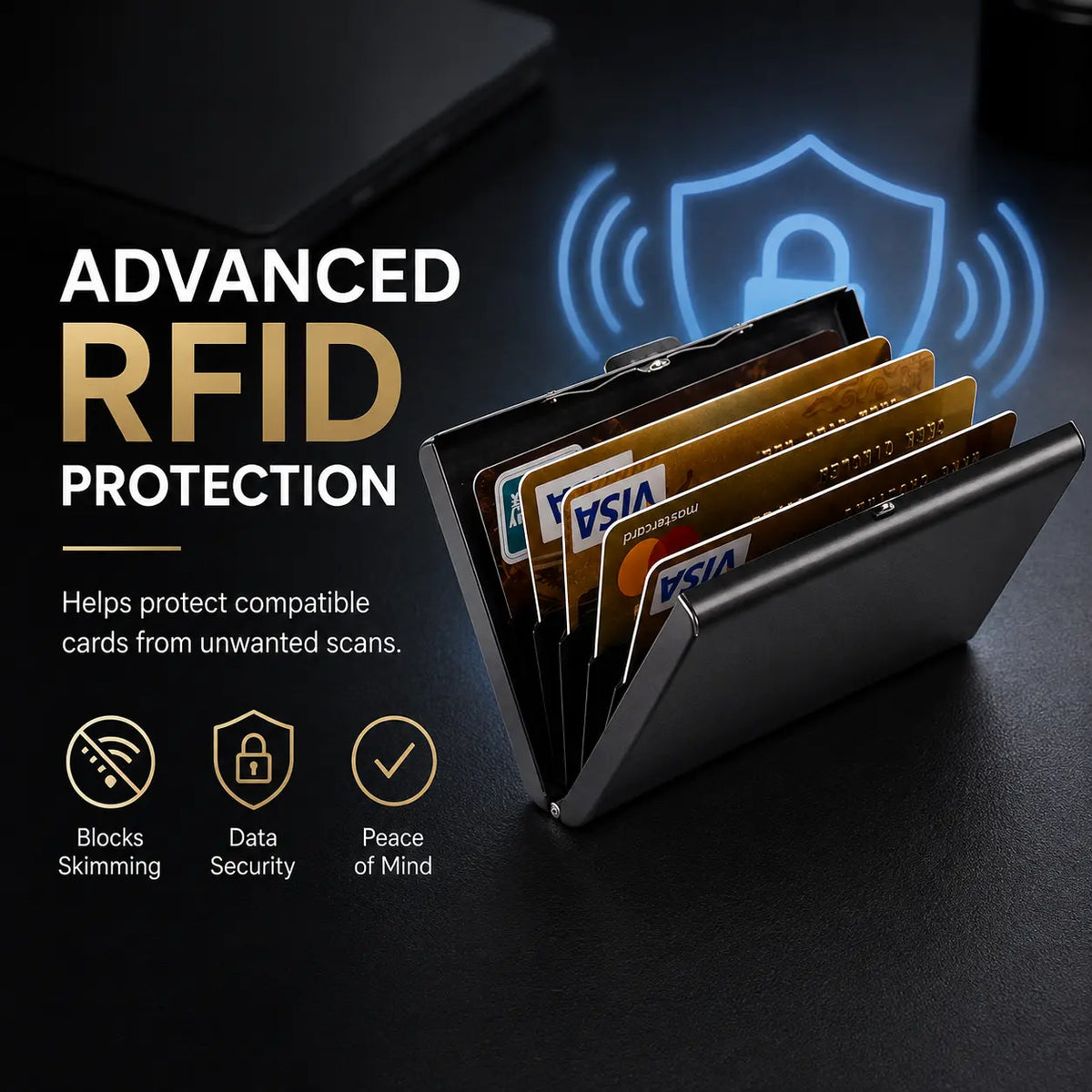 Ultra-Slim RFID Blocking Card Holder