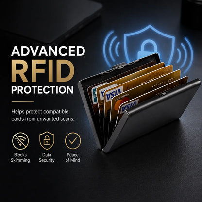 Ultra-Slim RFID Blocking Card Holder