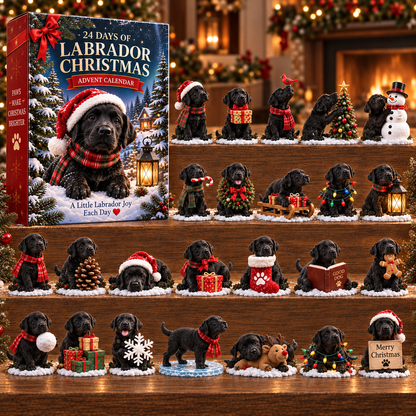 24 Days of Labrador Christmas Black Lab Advent Calendar