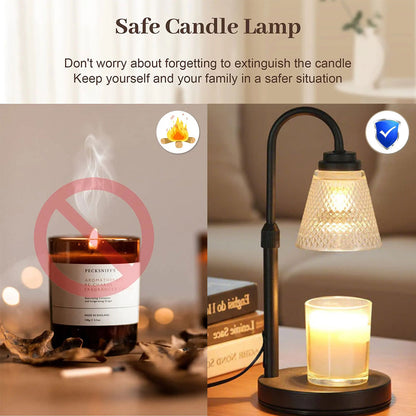 Dimmable Timer Candle Warmer