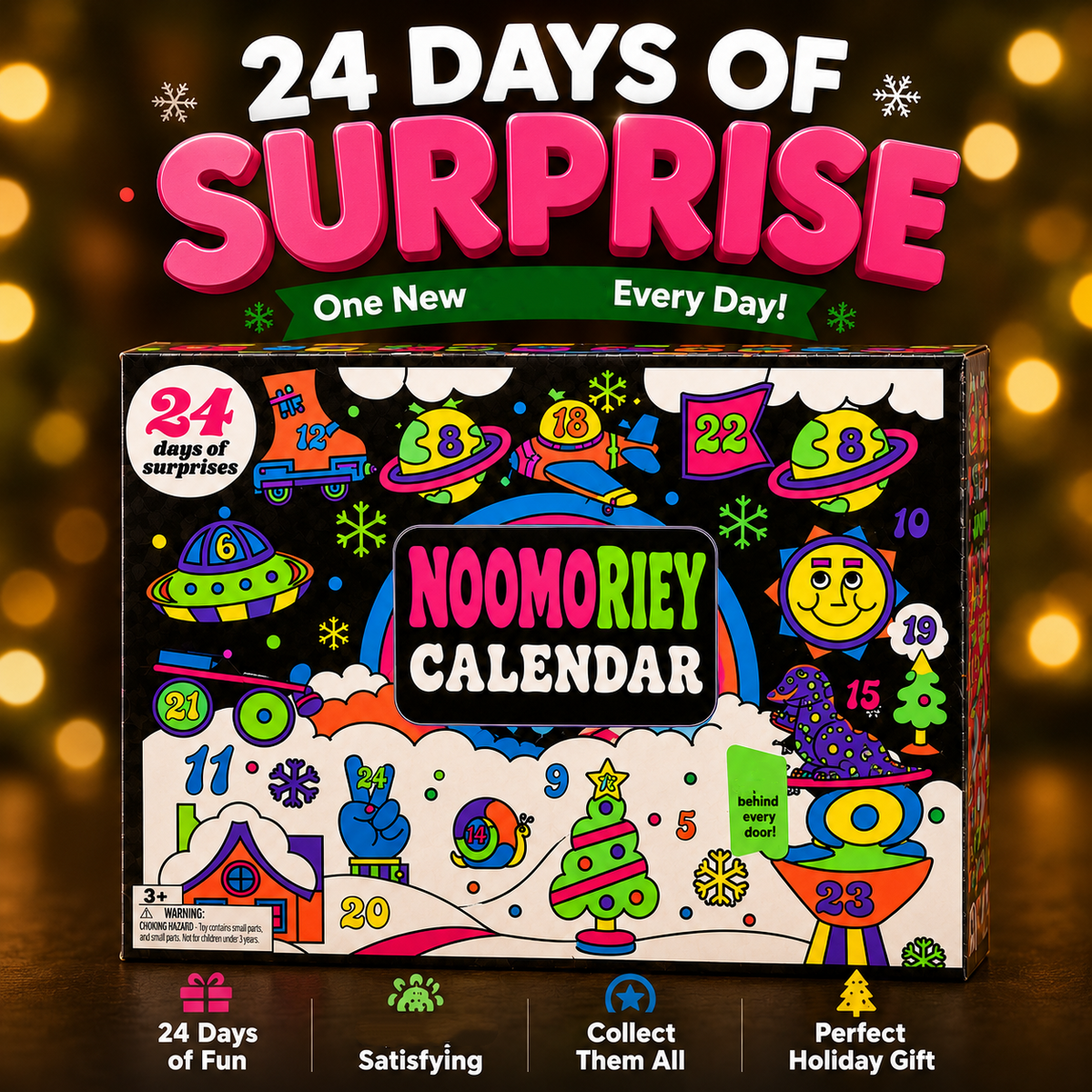 Christmas 24-Day Advent Calendar A Surprise Every Day!