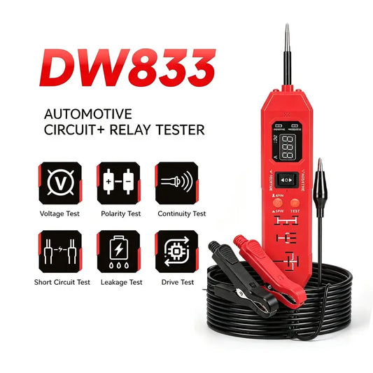 6-in-1 Automotive Circuit & Relay Tester Find Electrical Faults Fast!