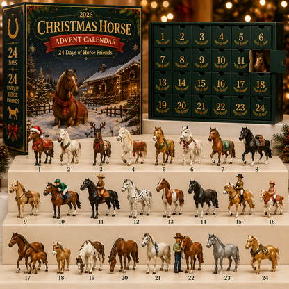 Christmas Horse Advent Calendar--24 Days of Horse Friends & Holiday Memories
