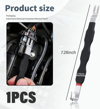 Automobile electrical terminal connector disconnector tool