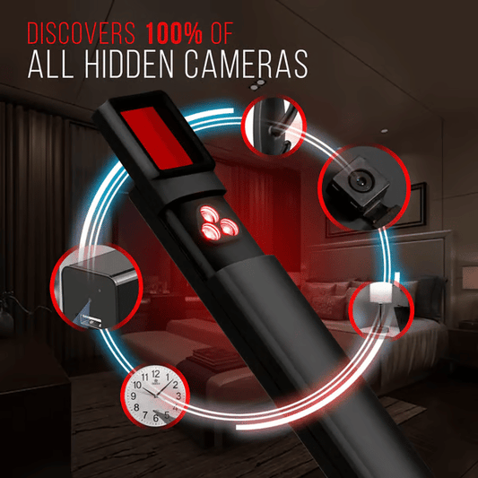Protecting your privacy Hidden Camera Detectors, GPS Tracker Detector and RF Signal Scanner
