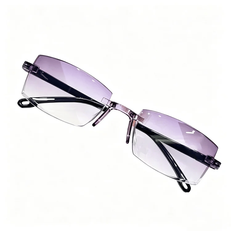 Rediscover Clear Vision Smart Zoom Diamond-Cut Reading Glasses