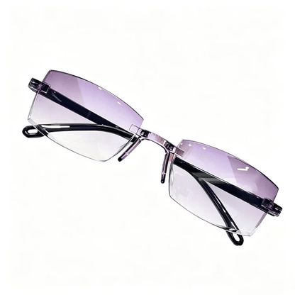 Rediscover Clear Vision Smart Zoom Diamond-Cut Reading Glasses
