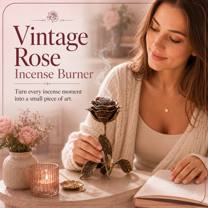 Rose Incense Burner
