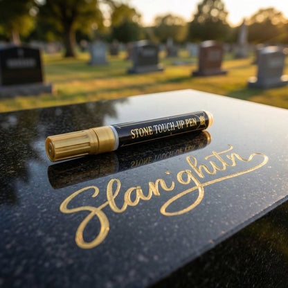 Gold Engraving Marker Restore Faded Inscriptions with Care