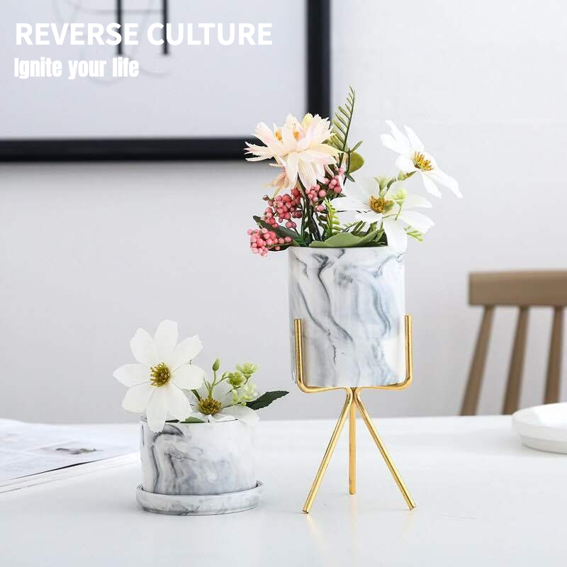 Marble Ceramic Soy Candle