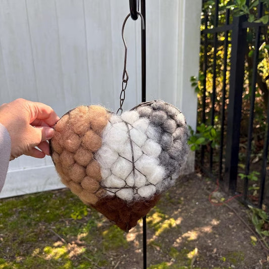 Handmade Heart Nest Filling