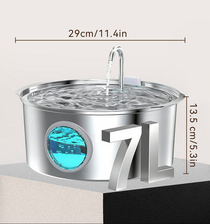 Stainless Pet Water Fountain