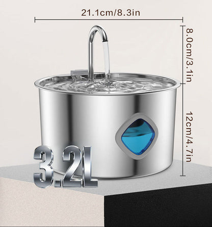 Stainless Pet Water Fountain