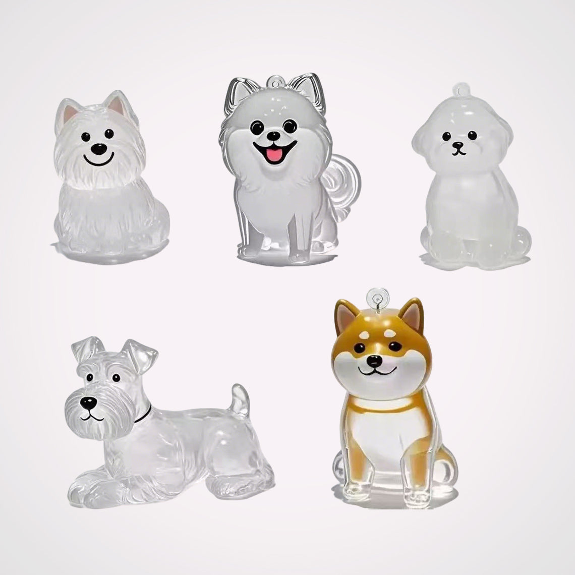 Pet Hair Keepsake Keychains