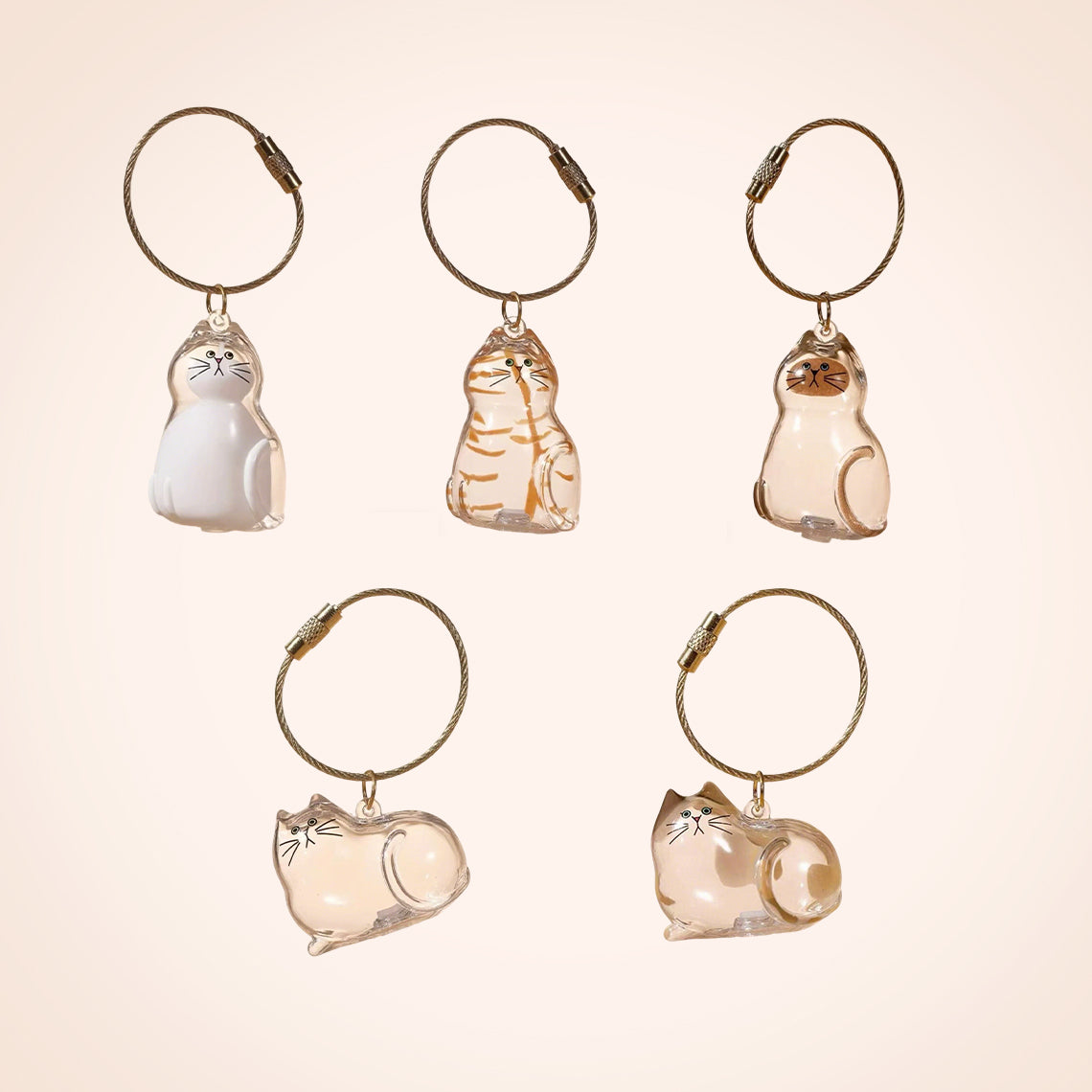 Pet Hair Keepsake Keychains