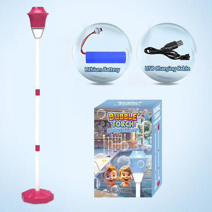 Streetlamp Bubble Machine