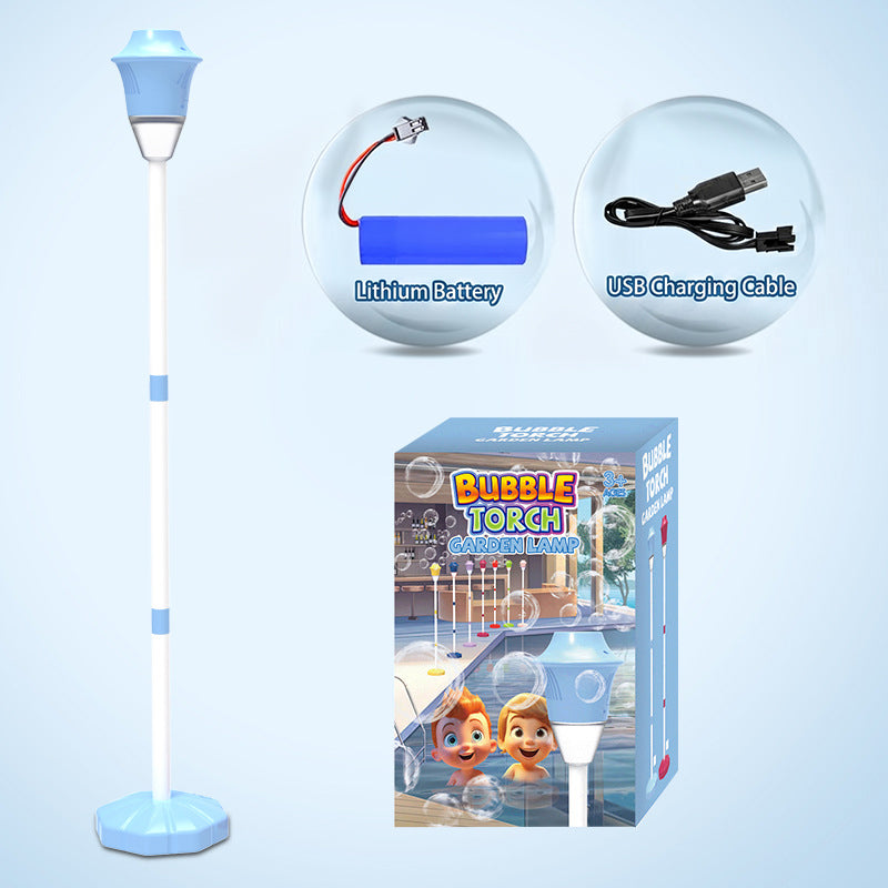 Streetlamp Bubble Machine