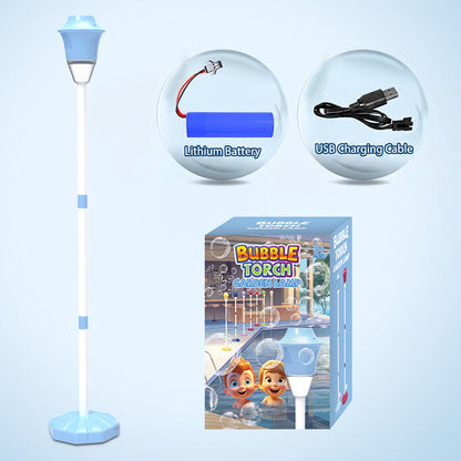 Streetlamp Bubble Machine