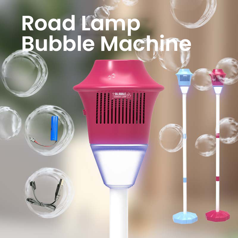 Streetlamp Bubble Machine