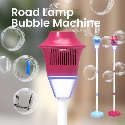 Streetlamp Bubble Machine