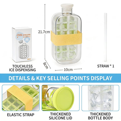 Ice Tray Water Bottle