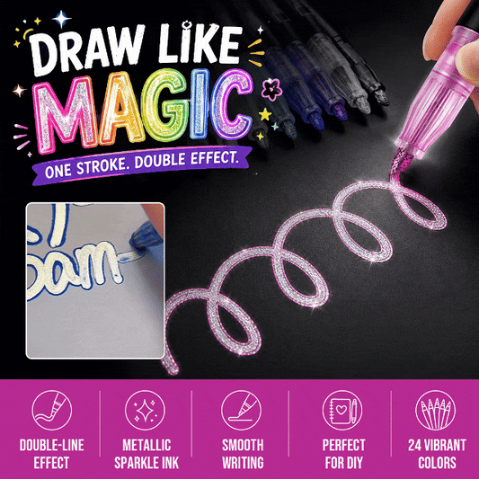 Fluorescent Marker Pen Set