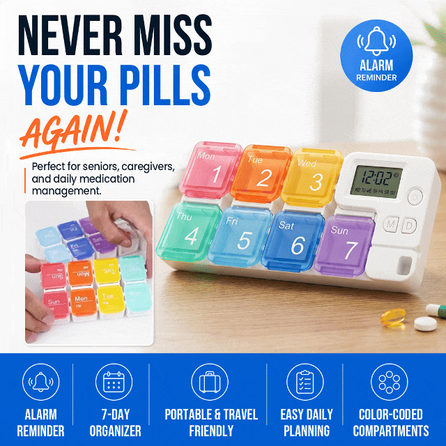 Electronic Weekly Pill Box