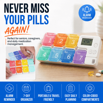 Electronic Weekly Pill Box