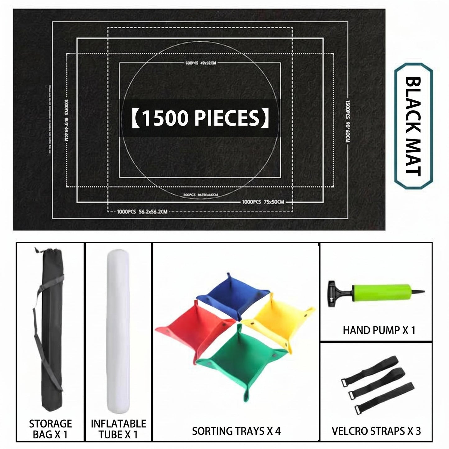 Six-Piece Puzzle Mat Set