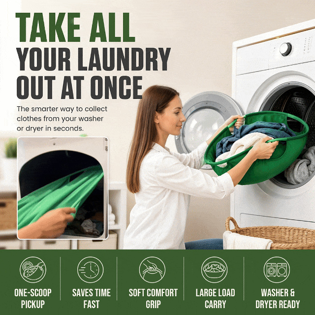 Collapsible Turtle Laundry Basket