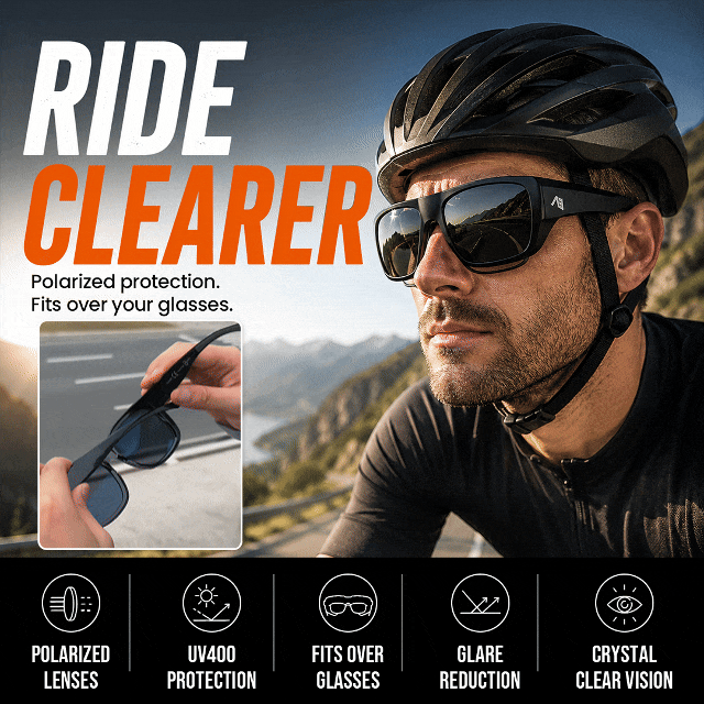 UV400 Over-Glasses Sunglasses
