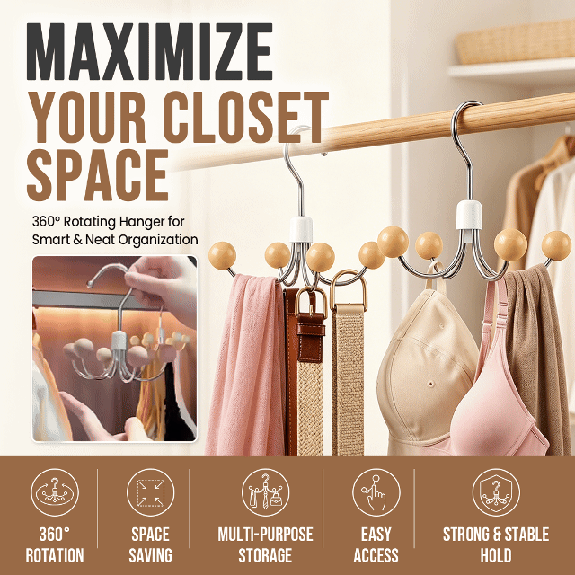 Swivel Closet Hangers