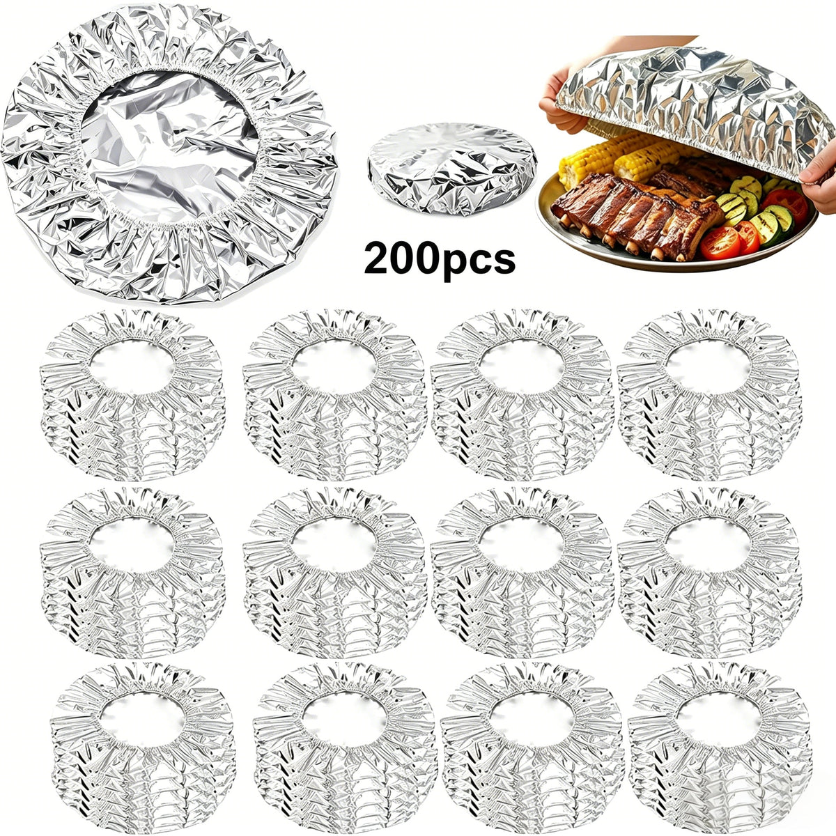 Aluminum Foil Heat Shield Covers No Plastic