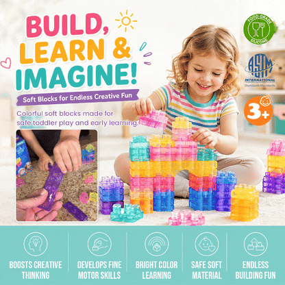 Squishy Building Blocks Set