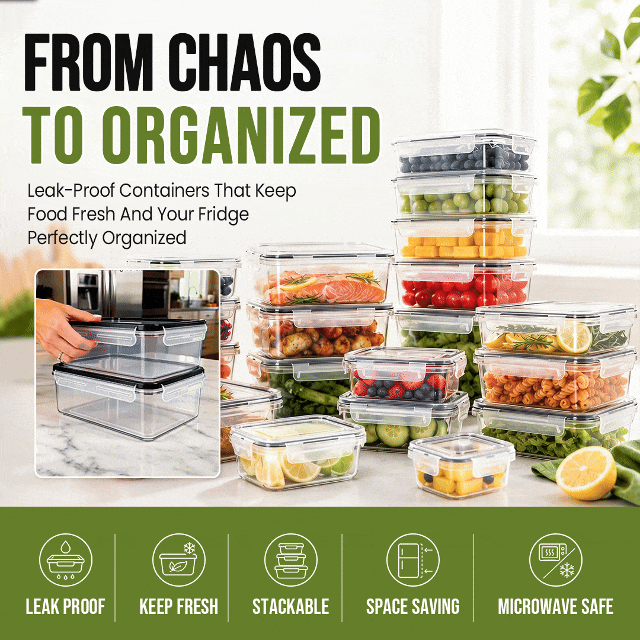Fridge Freezer Storage Containers