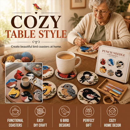 Beginner Bird Coaster Kit