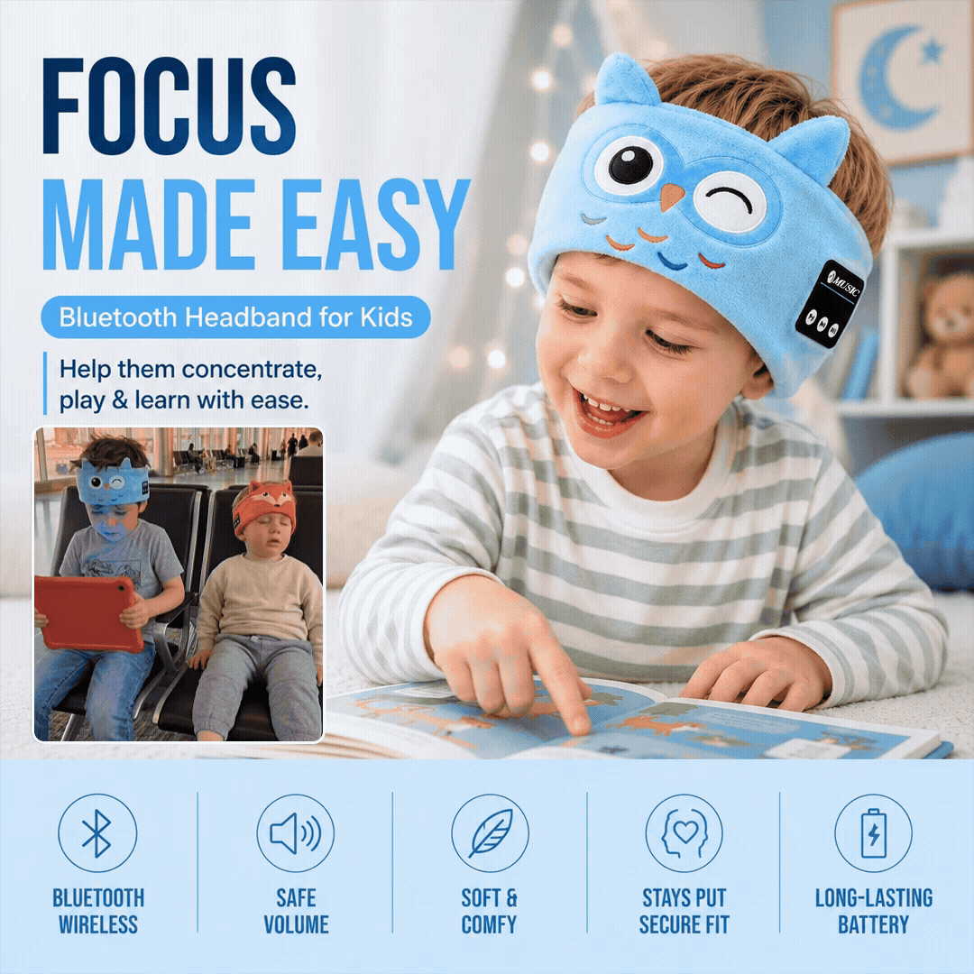 Kids Bluetooth Sleep Headband