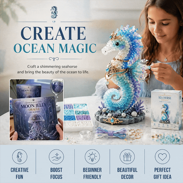 Ocean Bead Jewelry Kit