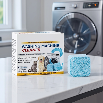 Powerful Washer Deep Cleaner Tablets Eliminate Hidden Bacteria & Bad Smells Fast