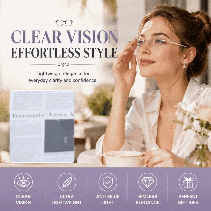 Rimless Presbyopia Reading Glasses