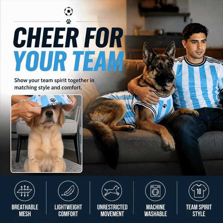 Breathable Pet Soccer Jerseys