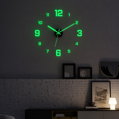 Arabic Numeral Wall Clock