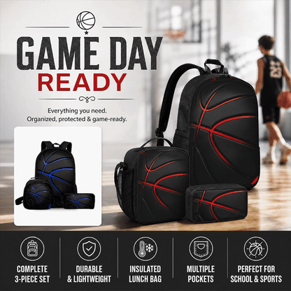 Basketball Backpack Picnic Set