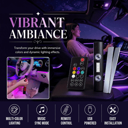 USB Car Ambient Lights