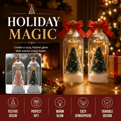 Recordable Christmas Bottle Ornament