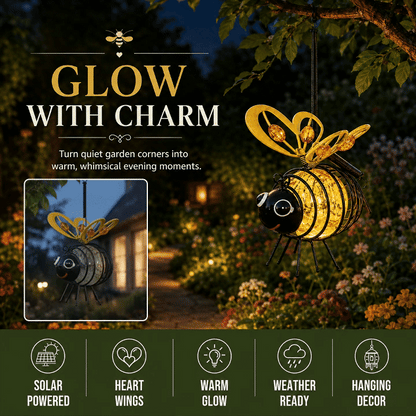 Solar Bee Garden Lights