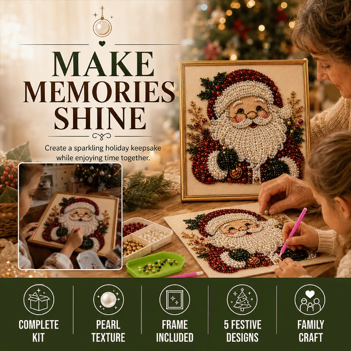 Framed Christmas Diamond Painting