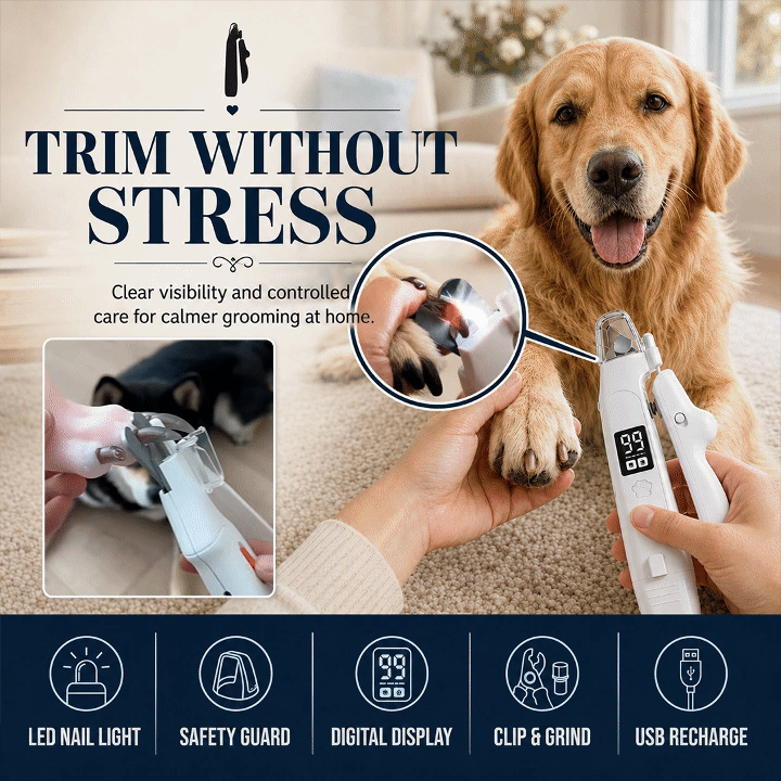 Smart Pet Nail Grinder
